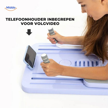 CoreFlex™ Pro Fitnessbord | Multifunctionele Total Body Thuis Fitnessapparatuur