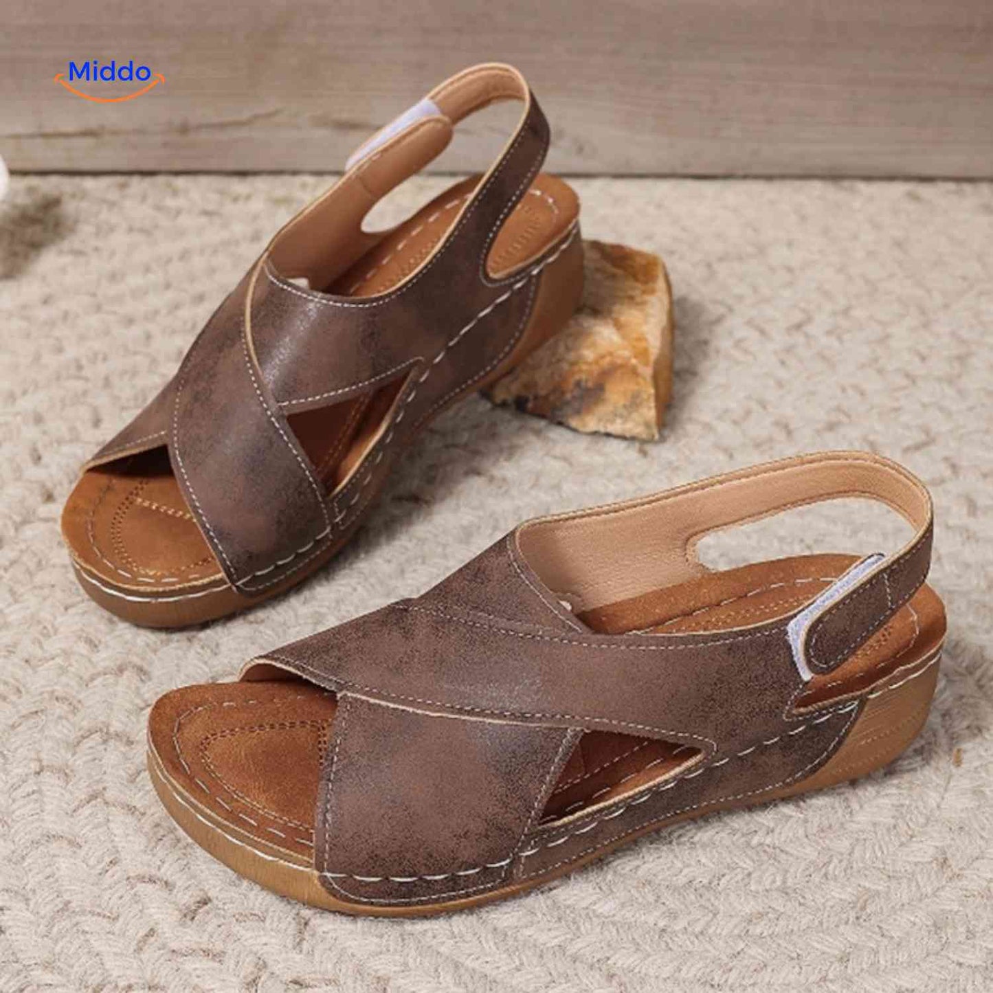 Soleva™ Sandalen | Orthopedisch, comfortabel en lichtgewicht