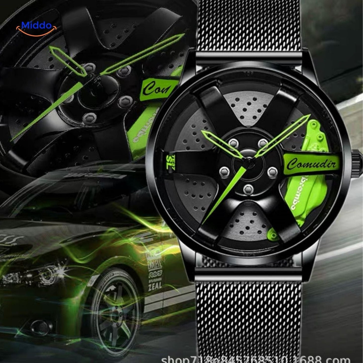 TurboGear™ Heren Automatisch Horloge | Waterdicht & Duurzaam Design