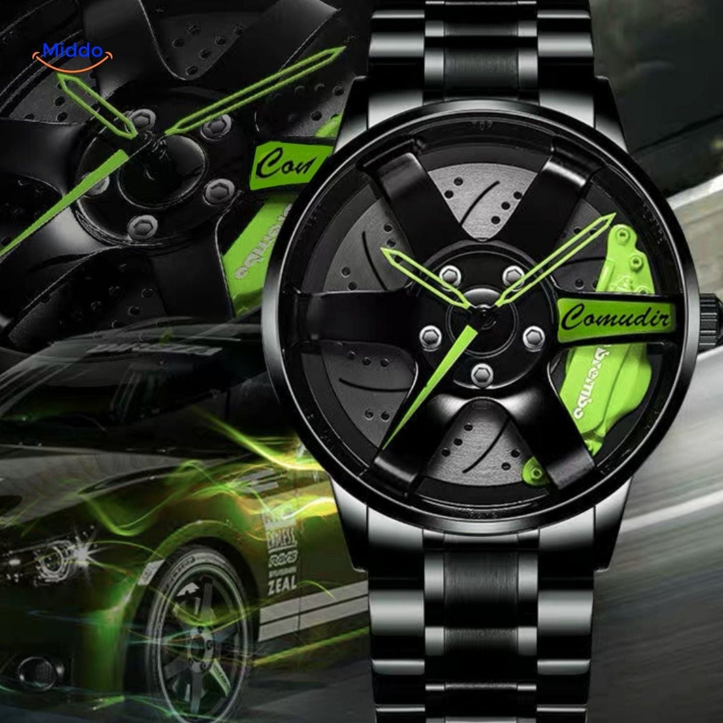 TurboGear™ Heren Automatisch Horloge | Waterdicht & Duurzaam Design