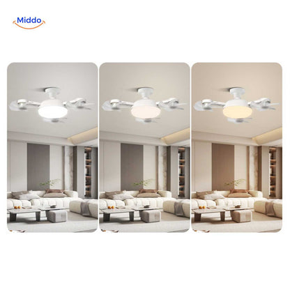 AeroGlow™ Ventilatorlamp | LED, E27 Fitting & Stijlvol Plafonddesign