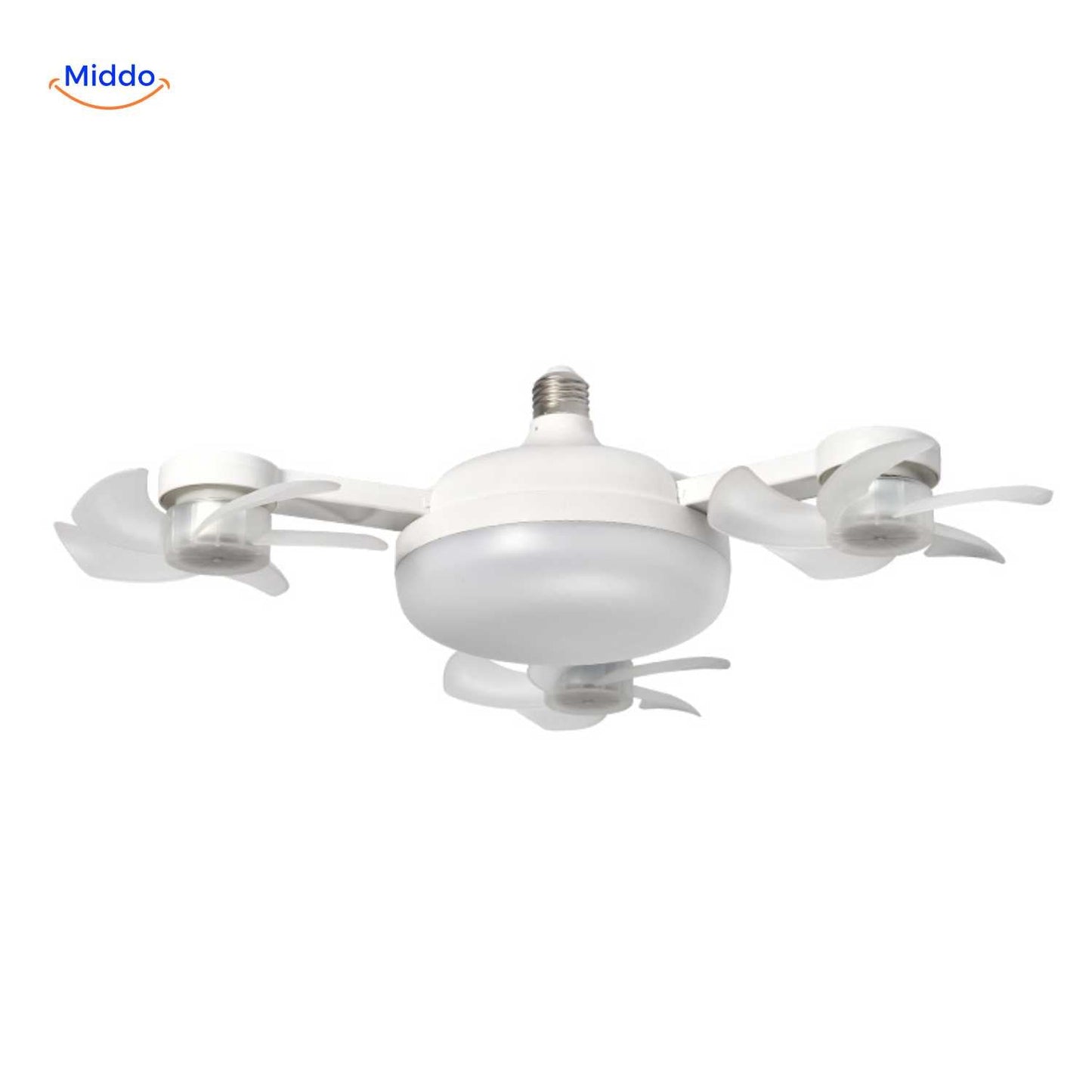 AeroGlow™ Ventilatorlamp | LED, E27 Fitting & Stijlvol Plafonddesign