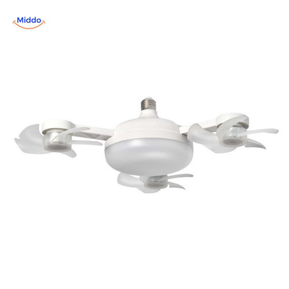 AeroGlow™ Ventilatorlamp | LED, E27 Fitting & Stijlvol Plafonddesign