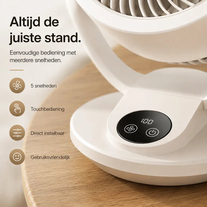 Airstream™ Ventilator | Stil, Krachtige Wind & Circulatie