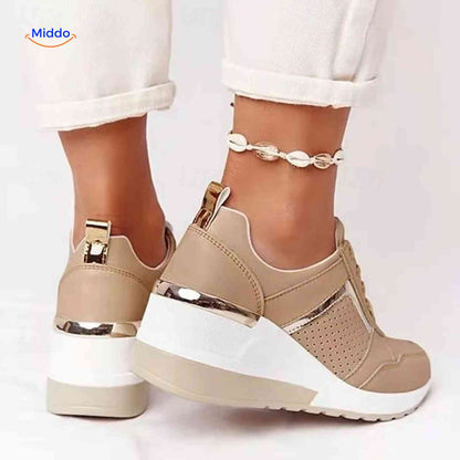 Stridez™ Sneakers | Verhoogde zool, Ademend mesh en Comfort pasvorm