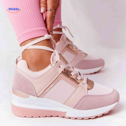 Stridez™ Sneakers | Verhoogde zool, Ademend mesh en Comfort pasvorm