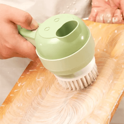 Tyfoon™ 4-in-1 Keukentool: Snijd, Hak, Pureer en Schoon in Seconden!