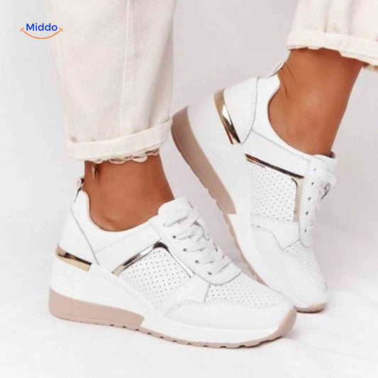 Stridez™ Sneakers | Verhoogde zool, Ademend mesh en Comfort pasvorm