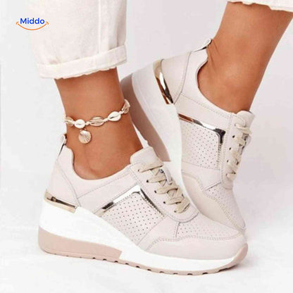 Stridez™ Sneakers | Verhoogde zool, Ademend mesh en Comfort pasvorm